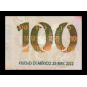 Mexique, P-134(5-2022-1), 100 pesos, 2022, polymère - Billet de banque en vente sur Monnaies du Monde SHOP