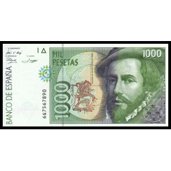 Espagne, P-163b, 1000 pesetas, 1992 - Billet de banque en vente sur Monnaies du Monde SHOP