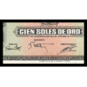 Pérou, P-108, 100 soles de oro, 1975 - Billet de banque en vente sur Monnaies du Monde SHOP