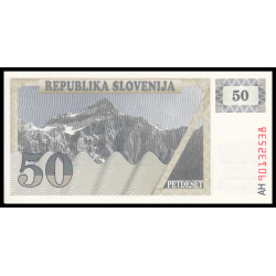 Slovénie, P-05, 50 tolar, 1990 - Billet de banque en vente sur Monnaies du Monde SHOP