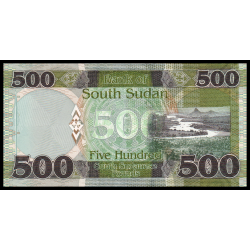Soudan du Sud, P-16d, 500 pounds, 2023 - Billet de banque en vente sur Monnaies du Monde SHOP