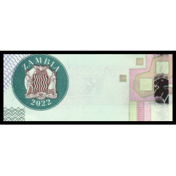 Zambie, P-58d, 10 kwacha, 2022 - Billet de banque en vente sur Monnaies du Monde SHOP