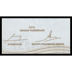 Indonésie, P-148h, 2000 rupiah, 2016 - Billet de banque en vente sur Monnaies du Monde SHOP