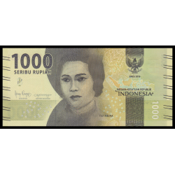 Indonésie, P-154f, 1 000 rupiah, 2021 - Billet de banque en vente sur Monnaies du Monde SHOP