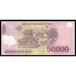 VietNam, P-121p, 50 000 dông, 2022, polymère - Billet de banque en vente sur Monnaies du Monde SHOP