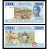 Tchad, P-607Ce, 1 000 francs, 2002 - Billet de banque en vente sur Monnaies du Monde SHOP