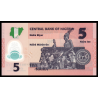 Nigeria, P-38n, 5 naira, 2024, polymère - Billet de banque en vente sur Monnaies du Monde SHOP