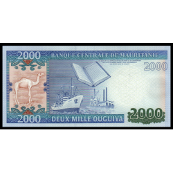 Mauritanie, P-20, 2 000 ouguiya, 2011 - Billet de banque en vente sur Monnaies du Monde SHOP