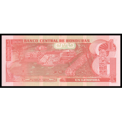 Honduras, P-096d, 1 lempira, 2019 - Billet de banque en vente sur Monnaies du Monde SHOP