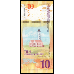 Curaçao & Saint Martin, P-w01, 10 Florins caribéens, 2025 - Billet de banque en vente sur Monnaies du Monde SHOP
