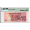 Zimbabwe, P-103, 10 dollars, 2020, hybride, PMG-65 - Billet de banque en vente sur Monnaies du Monde SHOP