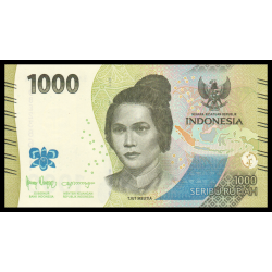Indonésie, P-162c, 1 000 rupiah, 2024 - Billet de banque en vente sur Monnaies du Monde SHOP