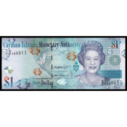 Caïmans, P-38e4, 1 dollar, 2018 - Billet de banque en vente sur Monnaies du Monde SHOP