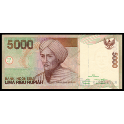 Indonésie, P-142p1, 5 000 rupiah, 2016 - Billet de banque en vente sur Monnaies du Monde SHOP