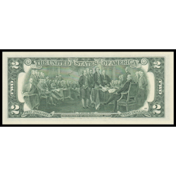 USA, P-w545G, 2 dollars, Chicago IL, 2017 - Billet de banque en vente sur Monnaies du Monde SHOP