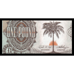 Biafra, P-5a, 1 pound, 1969 - Billet de banque en vente sur Monnaies du Monde SHOP