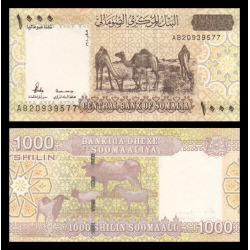 Somalie, P-w38, 1 000 shillings, 2010 - Billet de banque en vente sur Monnaies du Monde SHOP