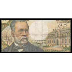 France, P-146b, 5 francs, Louis Pasteur, 1969, B / Fair - Billet de banque en vente sur Monnaies du Monde SHOP