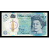 Angleterre, P-394, 5 pounds, 2015, polymère - Billet de banque en vente sur Monnaies du Monde SHOP