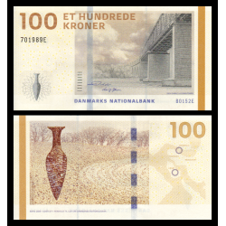 Danemark, P-66c1, 100 kroner, 2009 (2015) - Billet de banque en vente sur Monnaies du Monde SHOP