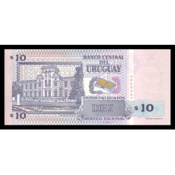 Uruguay, P-081, 10 peso, 1998 - Billet de banque en vente sur Monnaies du Monde SHOP