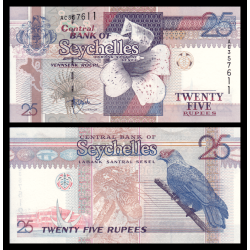 Seychelles, P-37a, 25 roupies, 1998 - Billet de banque en vente sur Monnaies du Monde SHOP