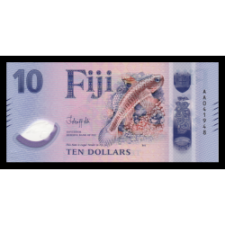 Fidji, P-w126, 10 dollars, 2026, polymère - Billet de banque en vente sur Monnaies du Monde SHOP