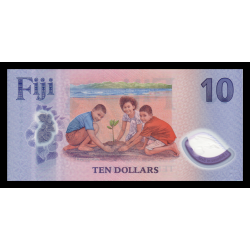 Fidji, P-w126, 10 dollars, 2026, polymère - Billet de banque en vente sur Monnaies du Monde SHOP