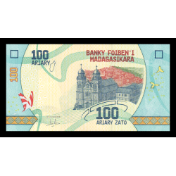 Madagascar, P-097b, 100 ariary, 2022 - Billet de banque en vente sur Monnaies du Monde SHOP