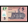 Nigeria, P-38p, 5 naira, 2025, polymère - Billet de banque en vente sur Monnaies du Monde SHOP