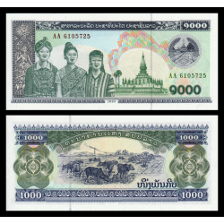 Laos, P-32Ac, 1000 kip, 2020 - Billet de banque en vente sur Monnaies du Monde SHOP