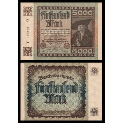 Allemagne, P-81a, 5 000 mark, 1922 - Billet de banque en vente sur Monnaies du Monde SHOP