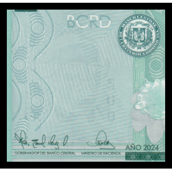 République Dominicaine, P-192g, 500 pesos, 2024, Neuf | Billet de banque en vente sur Monnaies du Monde SHOP