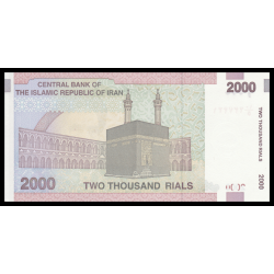 Billet de banque de collection en vente sur Monnaies Du Monde-SHOP | Moyen Orient, P-144d, 2.000 rials, 2013, Neuf / UNC