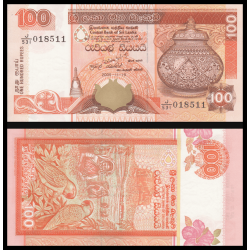 Sri Lanka, P-111d, 100 roupies, 2005, Neuf / UNC | Billet de banque de collection en vente sur Monnaies Du Monde-SHOP
