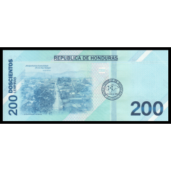 Honduras, P-w114, 200 lempiras, 2023, Neuf / UNC | Billet de collection en vente sur Monnaies Du Monde-SHOP