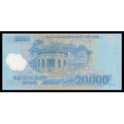 Viêt Nam, P-120o, 20 000 dông, 2025, polymère, Neuf / UNC - Billet de banque de collection en vente sur Monnaies Du Monde-SHOP