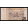 Zimbabwe, P-w116, 20 ZiG, 2026, Neuf / UNC | Billet de banque de collection en vente sur Monnaies Du Monde-SHOP