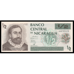 Nicaragua, P-172, 0.50 centavos de cordoba, 1992, Neuf | Billet de banque de collection en vente sur Monnaies Du Monde-SHOP
