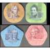 Billet Transnistrie lot de 4 pièces de 1 3 5 10 roubles 2014 | Monnaies Du Monde SHOP
