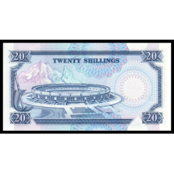 Kenya, P-25e, 20 shilingi, 1992, Neuf / UNC | Billet de banque de collection en vente sur Monnaies Du Monde-SHOP