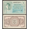 Thaïlande, P-063, 1 baht, 1946, PresqueNeuf / a-UNC | Billet de banque de collection en vente sur Monnaies Du Monde-SHOP