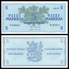 Billet de banque de collection en vente sur Monnaies Du Monde-SHOP | Finlande, P-106Aa1, 5 markkaa, 1963, Neuf / UNC