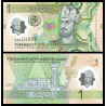Billet de collection en vente sur Monnaies Du Monde-SHOP - Turkménistan, P-w48a, 1 manat, polymère, 2025, Neuf / UNC