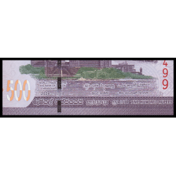 Billet pour collectionneurs en vente sur Monnaies Du Monde-SHOP | Sri Lanka, P-126j, 500 roupies, 2024, Neuf / UNC