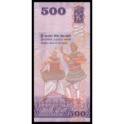 Billet pour collectionneurs en vente sur Monnaies Du Monde-SHOP | Sri Lanka, P-126j, 500 roupies, 2024, Neuf / UNC