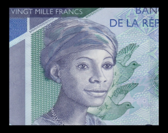 Guinée, P-50a, 20 000 francs, 2015