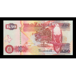 Zambie, P-37i, 50 kwacha, 2010 - Billet de banque en vente sur Monnaies du Monde SHOP