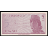 Indonésie, P-091, 5 sen, 1964 - Billet de banque en vente sur Monnaies du Monde SHOP