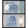 Tadjikistan, P-11b, 5 diram, 1999 - Billet de banque en vente sur Monnaies du Monde SHOP